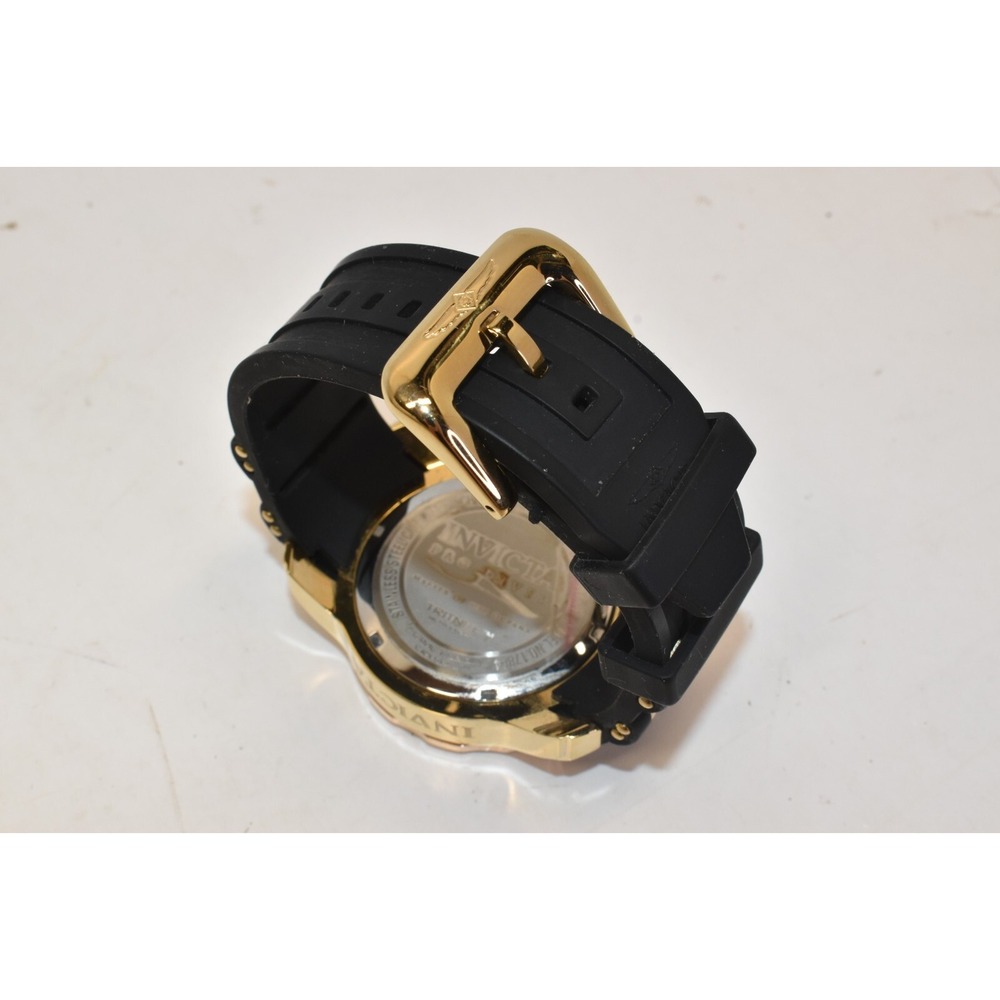Invicta Men's Pro Diver Watch Model 17884 Gold Toned Master Of The Oceans Tested - Picture 5 of 7